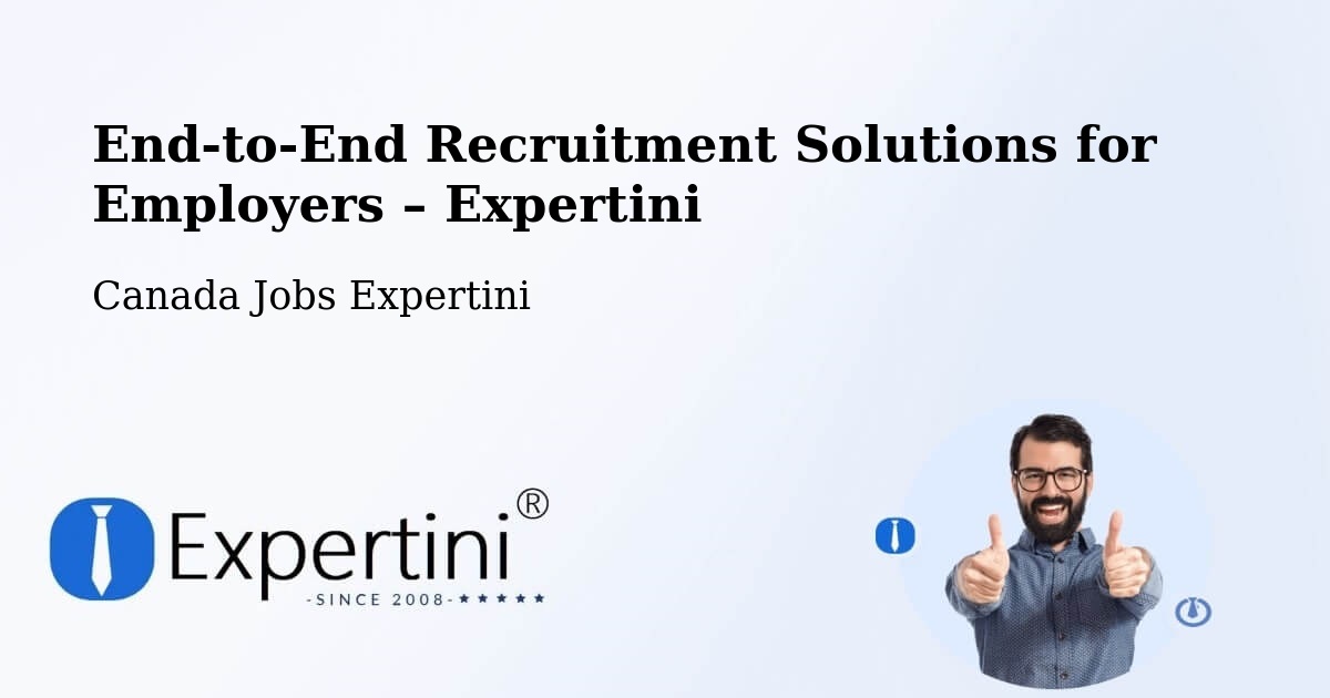 Recruitment Solutions for Employers – Saint John - Saint John, Canada Jobs Expertini